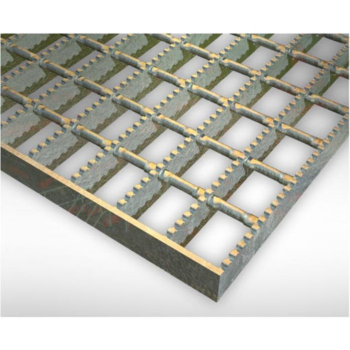 Picture of SERRATED FLOOR GRATING SELF-COLOUR 30X3 (6MTR